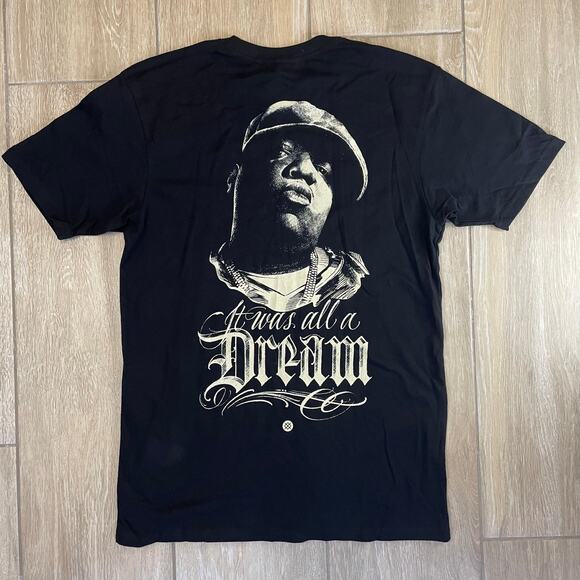 NWT Stance Notorious B.I.G. It Was All A Dream Graphic T-Shirt Men M Rap Hip Hop - Picture 2 of 6